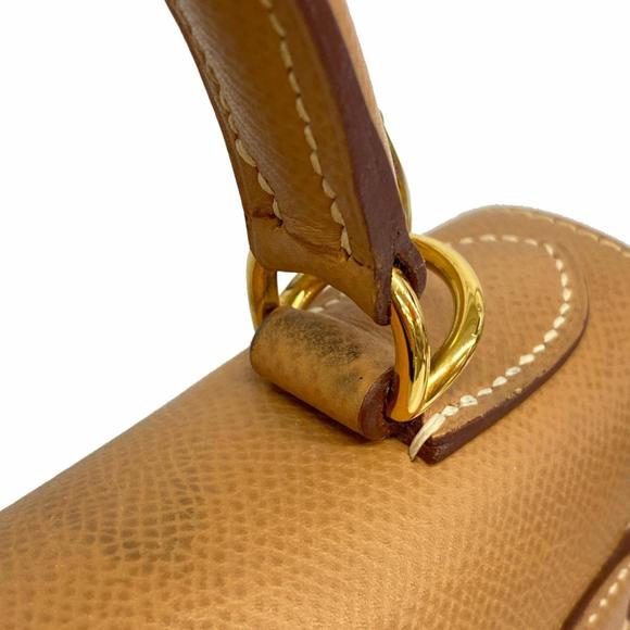 Hermes handbag Kelly 28 E stamp Cushvel natural ladies - Picture 7 of 15